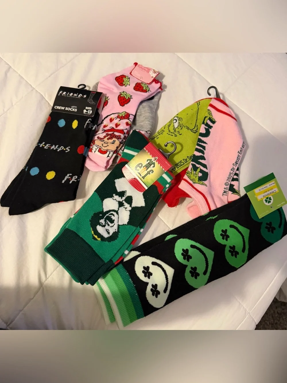 Assorted Women’s Crew Socks – Multi-Pack Novelty Socks